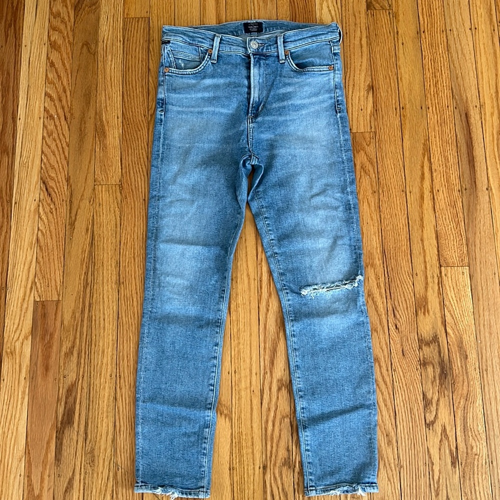 Citizen Of Humanity Rocket Crop Mid Rise Skinny
